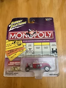 Johnny Lightning 60's Studebaker Monopoly Car w/ Gold Token - Picture 1 of 4