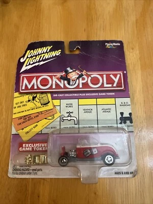 Johnny Lightning 60's Studebaker Monopoly Car w/ Gold Token - Image 1 of 4