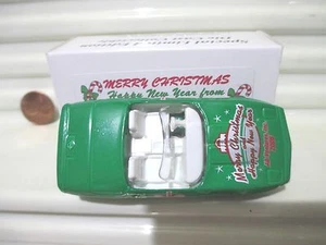 Coche Chevy Corvette Matchbox Feliz Año Nuevo 2006 Feliz Navidad 1987 nuevo en caja - Imagen 1 de 4