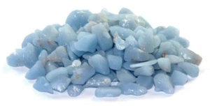 Angelite tumbled chips 5-7mm 1oz - Picture 1 of 1