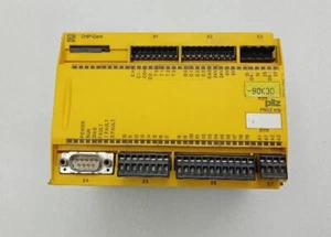 PILZ PNOZ M1P 773100 EXPANDABLE RELAY BASE UNIT (Body Cracked / Unit working) - Picture 1 of 12