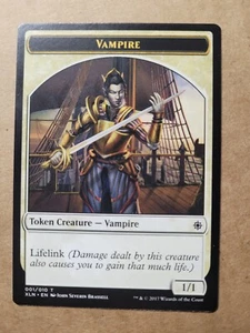 MTG Magic Token Vampire (1/10) Ixalan LP XLN White Lifelink ENORME SCONTO ALL'INGROSSO - Foto 1 di 1