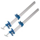 Sash clamps 600mm Aluminium Heavy Duty Sliding Adjustable Clamp (2 Pack)  S112