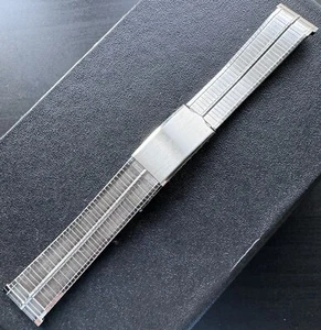 Vintage JB Champion Fit Bulova Accutron S/S Watch Metal Band Bracelet NOS BU-33 - Picture 1 of 10