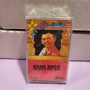 THE HITS OF HANK SNOW Cassette Tape, 1976 RCA NEW SEALED - Picture 1 of 4