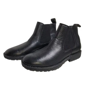 Stivali slip-on in pelle stile Børn Shoe Co. Born Born Chelsea da uomo 10,5 US H01709 nuovi come nuovi - Foto 1 di 9
