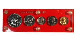 1963 U.S. Silver Proof Set Complete 5-Coin in holder- FREE SHIP! CW 17 - Picture 1 of 2