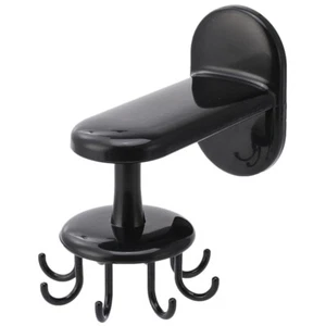 Rotating Utensil Holder for under Cabinet Wall Hooks Swivel Kitchen Hanger - Picture 1 of 12