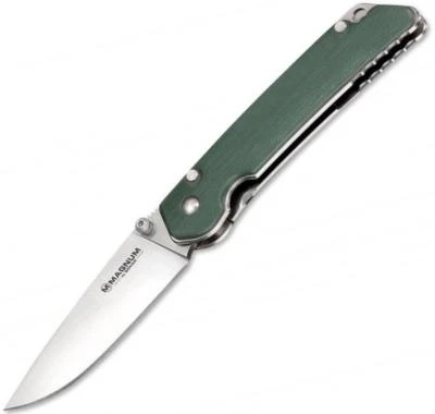 Boker Magnum Hope 3.7" 440A Gris Pulgar Perno Linerlock G10 Mango 01SC949 **NUEVO** Foto 1 de 2