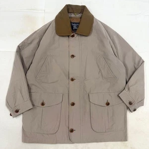 BURBERRY 90s Jagdjacke Overall Padded Liner Wolle Beige Gr.M MADE IN JAPAN - Bild 1 von 24