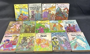 Lot Of 14 Illustrated Classic Editions Paperback Mini Editions Mixed Titles - Imagen 1 de 14