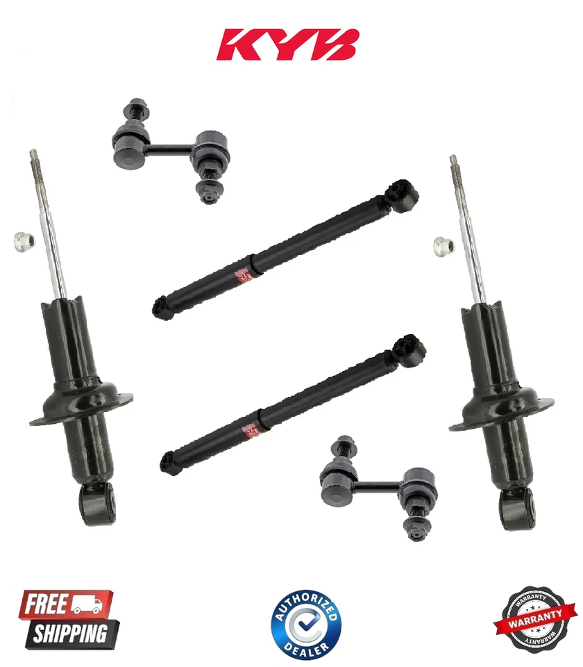 Complete Front Strut & Rear Shock Absorber with Sway Bar fits 04-15 Nissan Titan - Image 1 of 1
