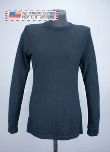 ICEBREAKER Bodyfit 260 Women Black Long Sleeve Base Layer Top Size S Merino Wool - Picture 1 of 23