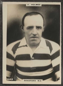 PINNACE FOOTBALL (LF SIZE PINNACE BACK)-#1049- RUGBY - BRADFORD NU - HOLMES - Picture 1 of 2