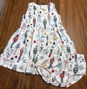 NUSSKNACKER BALLETT Little Planet Carter’s WEIHNACHTEN Kleid mit Blüte Größe 18 Monate - Bild 1 von 5