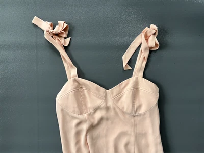 Новый BHLDN Anthropologie румяна Antonia Georgette платье - размер 14 - Изображение 1 из 4