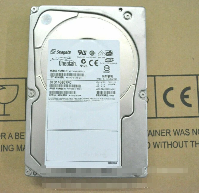Seagate ST3146855FC 540-6550-02 390-0328-02 hard disk 146G FC 15K 16MB 3.5inches - Image 1 of 1