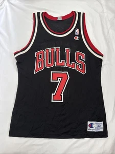 Vintage 90’s Chicago Bulls Toni Kukoč NBA Jersey Champion Sz Medium (40) - Picture 1 of 10