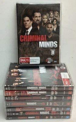 Criminal Minds Complete Seasons 1 - 8 (S 3 & S4 Brand New & Sealed) DVD Set R4 - image 1 of 4