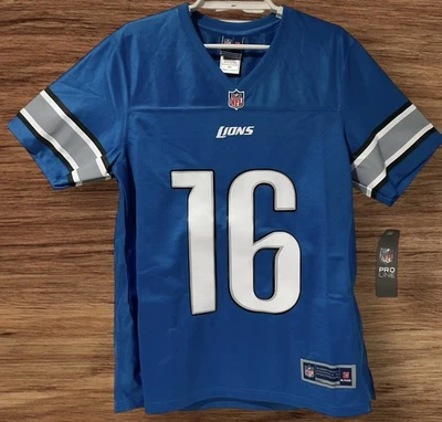 底特律狮子会贾里德·戈夫球衣女式小号全新NFL职业系列 — 第 1/4 张图片