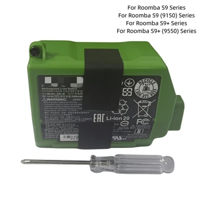 For iRobot Genuine Battery Robot Roomba S9 S9+ Authentic ABL-B 4INR19/65-2 New  - Image 1 of 4