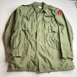 60s Vintage US Army M51 Field Jacket 8405-255-8589 Korean War Era Talon Zipper - Picture 1 of 15