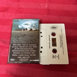 JOHN LENNON MIND GAMES 1973 AUDIO CASSETTE TAPE - Picture 1 of 4
