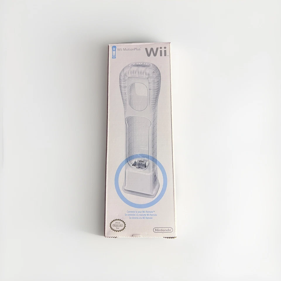 Funda de silicona Wii MotionPlus con MotionPlus nueva en caja OEM Foto 1 de 2