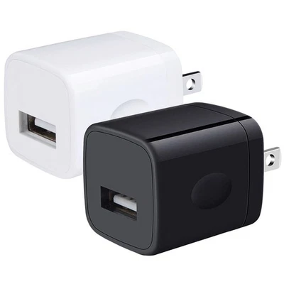 Universal 5V 1A US Plug USB AC Wall Charger Power Adapter For Smart Phone Lot - Image 1 of 3