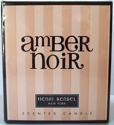 HENRI BENDEL Scented Candle, AMBER NOIR, 9.4 oz., NEW in box.  Sealed. - Image 1 of 4