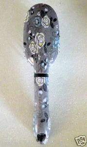 VICTORIAN ROSE BALL TIPPED BRISTLES BRUSH GOODY #pursebrushes #goodybrushes  - Picture 1 of 11