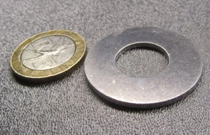 Aluminum Round Washer, No. 1/2 Screw Size, 25 Pcs - Picture 1 of 12