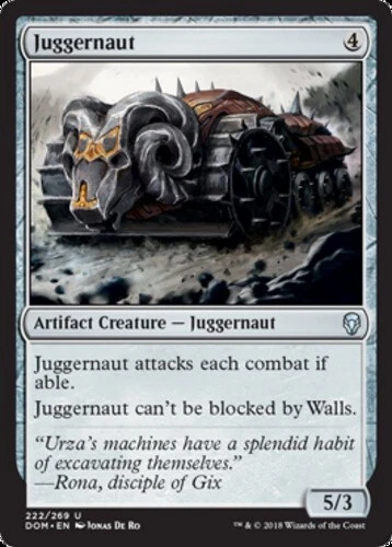 x1 Juggernaut - Dominaria - NM - MTG - Image 1 of 1
