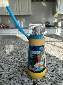 Vaso Globo de Nieve con Pajita Disney Store Moana 8 fl oz #F - Imagen 1 de 10