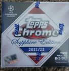 Topps Chrome Sapphire Edition UEFA Champions League Hobby Box 2021-22 
