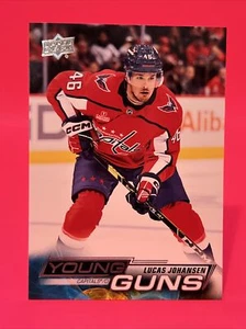 2022-23 UD Upper Deck Lucas Johansen Young Guns Rookie Card #482 Capitals YG RC - Picture 1 of 2