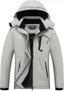 Mens Waterproof Ski Jacket Warm Winter Snow Coat Mountain MOERDENG Brand New! - Picture 1 of 7