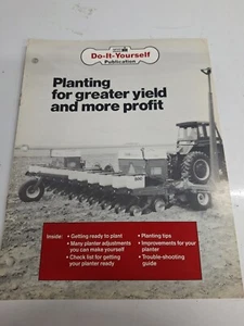 1980's vintage Case IH Do It Yourself Planting for Greater Yield Sales Brochure - Picture 1 of 4