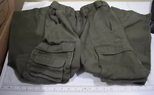 Boy Scout YOUTH 10 Official Convertible 28x23 WINTER Pants Shorts Canvas E327 - Picture 1 of 10