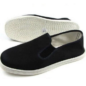 Para hombres Kung Fu Arte Marcial Tai Chi Chino Tela Zapatos Monje Entrenamiento Plano Informal - Imagen 1 de 8