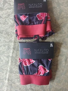 Lot of 2 Naruto Shippuden Men's Boxer Briefs, Size XL (40-42)/New - Picture 1 of 3