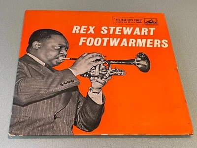 Rex Stewart - Footwarmers - Vinyl Record 7" Single - 4 Track EP - HMV 7EG 8447 - Image 1 of 4
