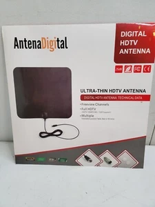 Digital HDTV Antenna Ultra Thin Freeview Channels Multiple Positions 1080p - Picture 1 of 7