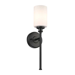 Black Wall Light Bathroom Vanity Wall Sconce Lighting Fixture for Hallway - Picture 1 of 7