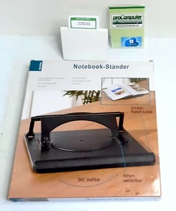 Laptop-Ständer / Notebookständer / bis 15" / drehbar / höhenverstellbar - Bild 1 von 3