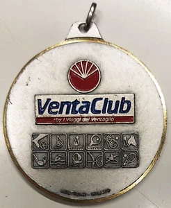 MEDAGLIA VENTACLUB viaggi del Ventaglio BELTRAMI - MILANO loghi giochi olimpici - Foto 1 di 2