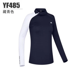Golf Summer Women Bottom Coat Shading Sunscreen Long-sleeved T-shirt Breathable - Picture 1 of 14