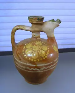 Antique Ottoman Islamic Pottery Ewer Pitcher - Picture 1 of 8