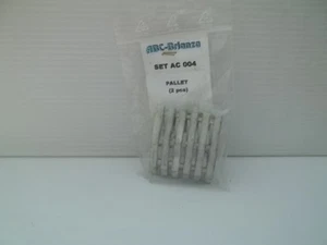 abc n 2 pallets in metallo bianco - Foto 1 di 1
