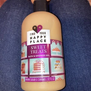 HAPPY PLACE - SWEET TREATS Bath & Shower Gel Body Wash • Brown Sugar & Caramel - Picture 1 of 7